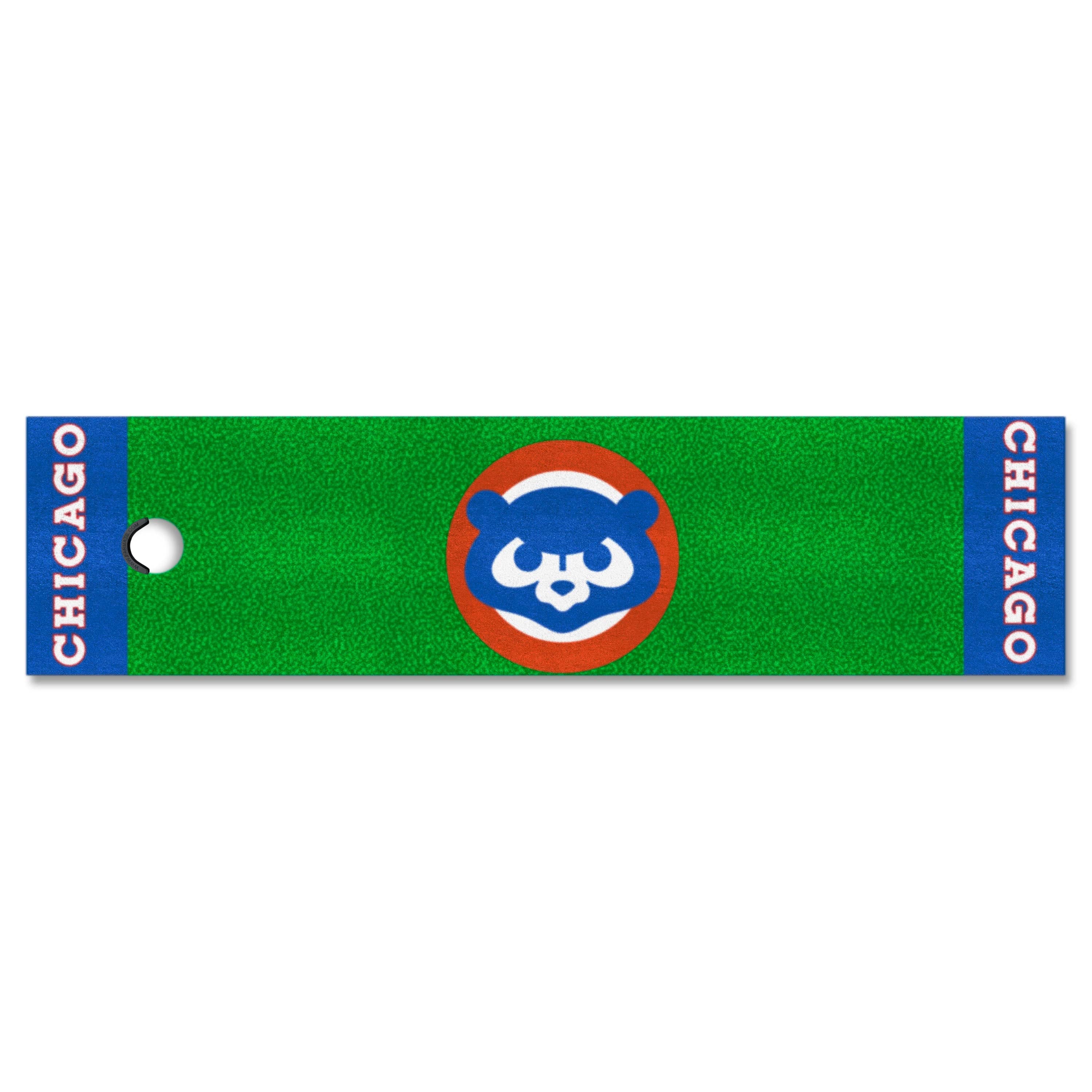 Chicago Cubs Putting Green Mat - 1.5ft. x 6ft.1990 - Chicago Cubs