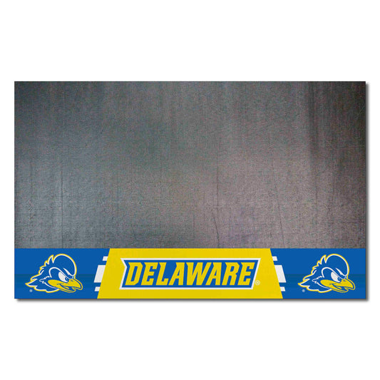 Delaware Blue Hens Vinyl Grill Mat - 26in. x 42in.