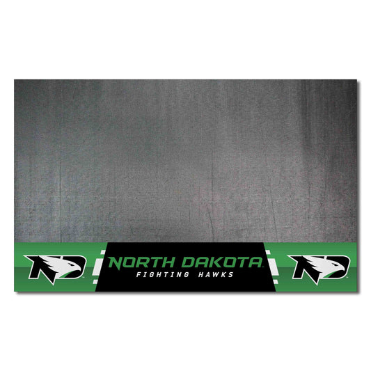 North Dakota Fighting Hawks Vinyl Grill Mat - 26in. x 42in.