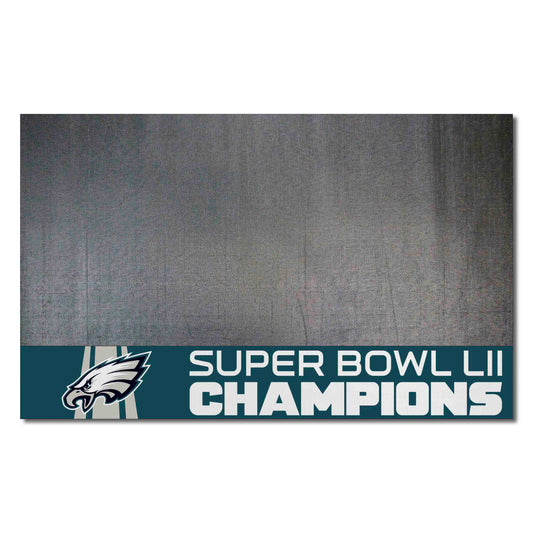 Philadelphia Eagles Vinyl Grill Mat - 26in. x 42in., 2018 Super Bowl LII Champions