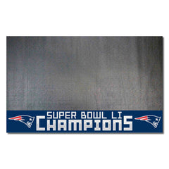 New England Patriots Vinyl Grill Mat - 26in. x 42in., 2017 Super Bowl LI Champions - New England Patriots