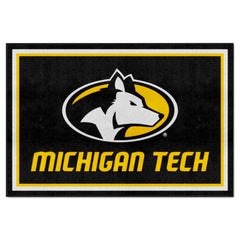 Michigan Tech Huskies 5ft. x 8 ft. Plush Area Rug - Michigan Tech