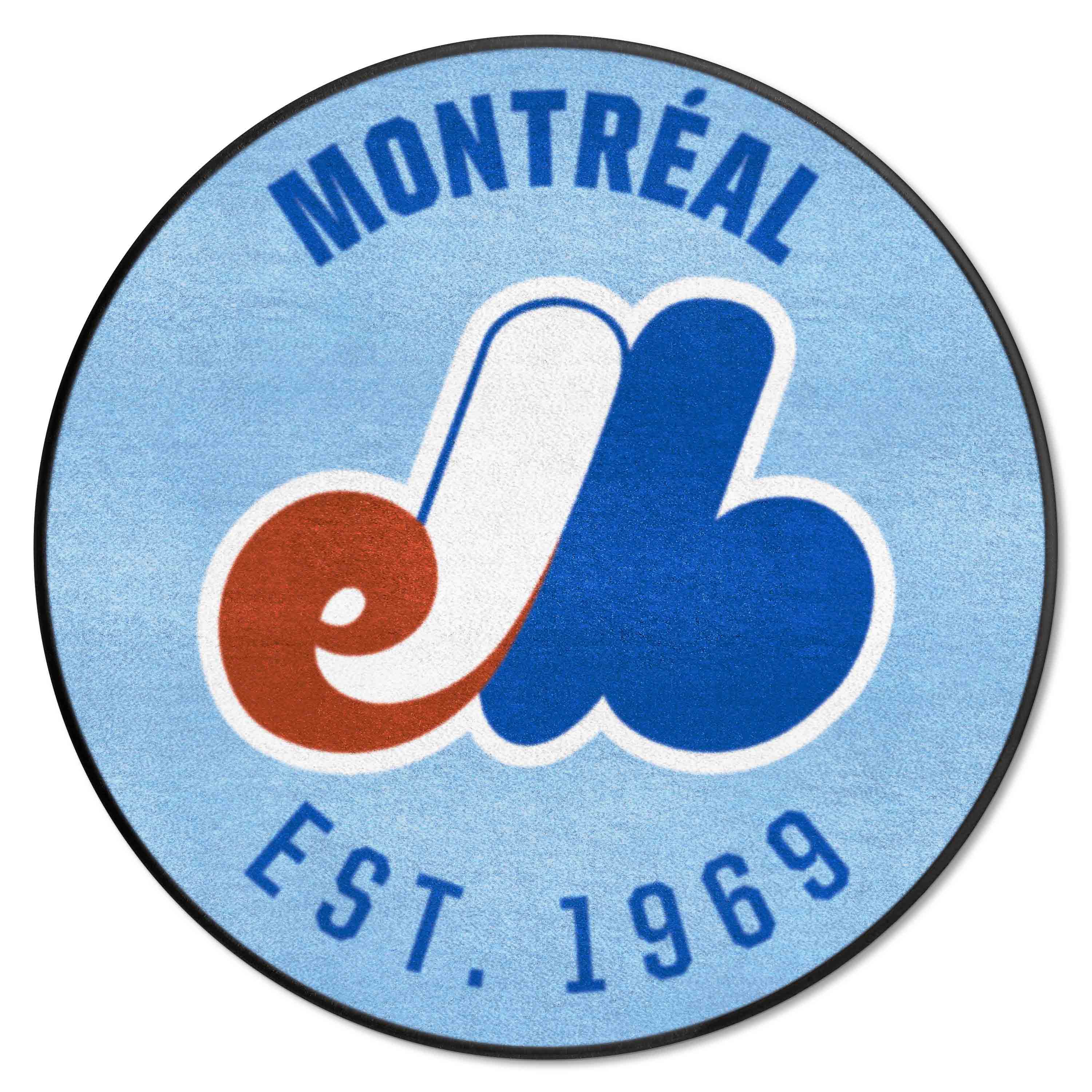 Montreal Expos Roundel Rug - 27in. Diameter