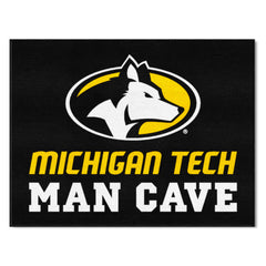 Michigan Tech Huskies Man Cave All-Star Rug - 34 in. x 42.5 in.