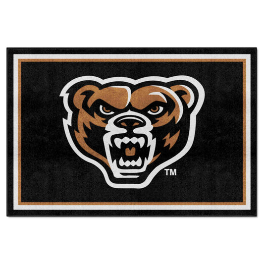 Oakland Golden Grizzlies 5ft. x 8 ft. Plush Area Rug