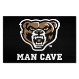 Oakland Golden Grizzlies Man Cave Starter Mat Accent Rug - 19in. x 30in.