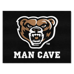 Oakland Golden Grizzlies Man Cave All-Star Rug - 34 in. x 42.5 in.