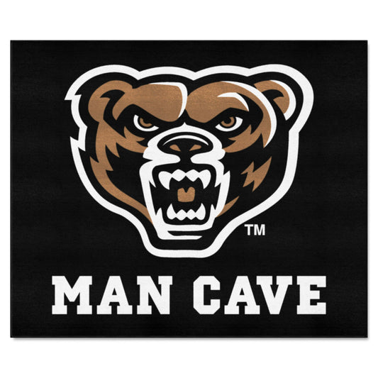 Oakland Golden Grizzlies Man Cave Tailgater Rug - 5ft. x 6ft.