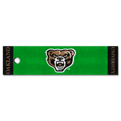 Oakland Golden Grizzlies Putting Green Mat - 1.5ft. x 6ft.