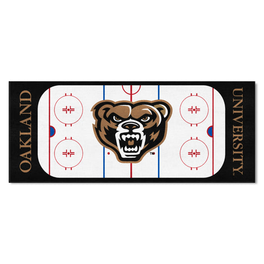 Oakland Golden Grizzlies Rink Runner - 30in. x 72in. - Oakland