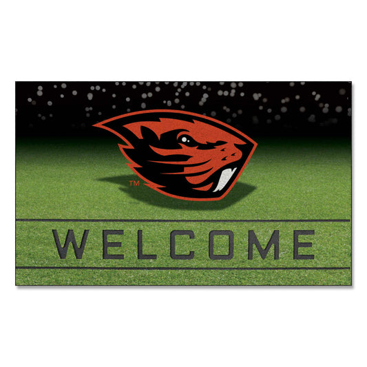 Oregon State Beavers Rubber Door Mat - 18in. x 30in.