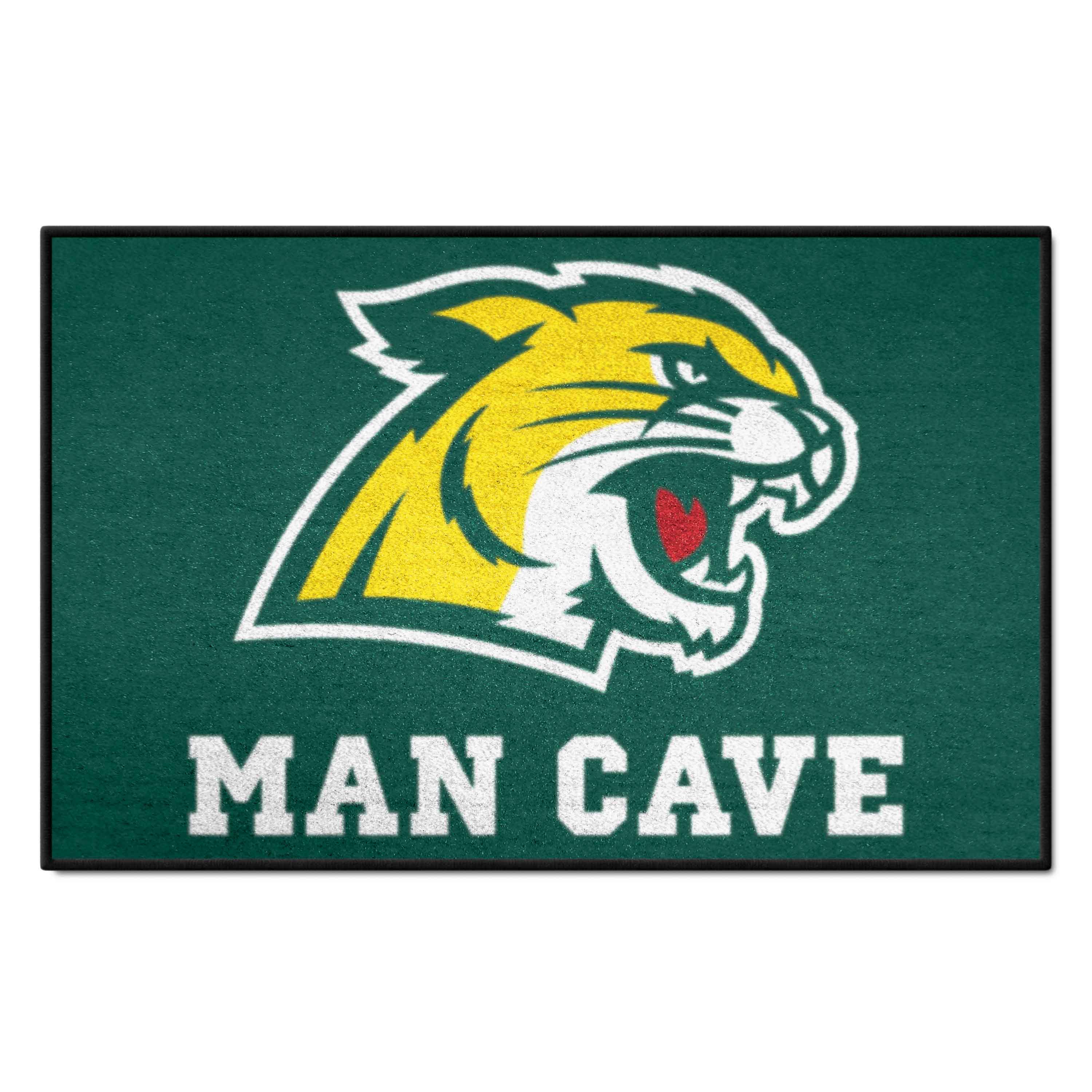 Northern Michigan Wildcats Man Cave Starter Mat Accent Rug - 19in. x 30in.