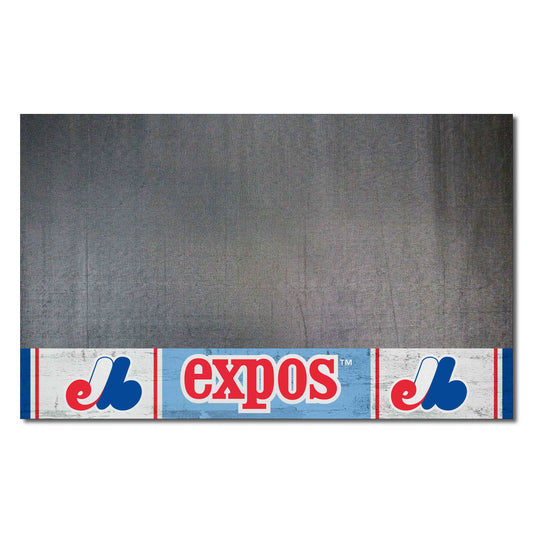 Montreal Expos Vinyl Grill Mat - 26in. x 42in.