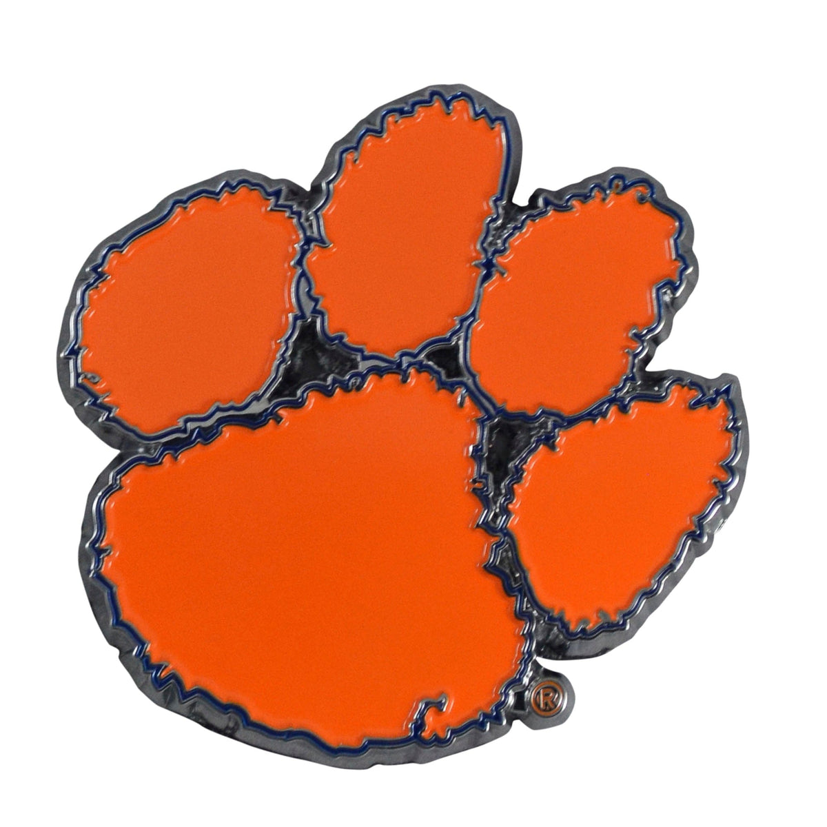 Clemson Tigers 3D Color Metal Emblem - Clemson