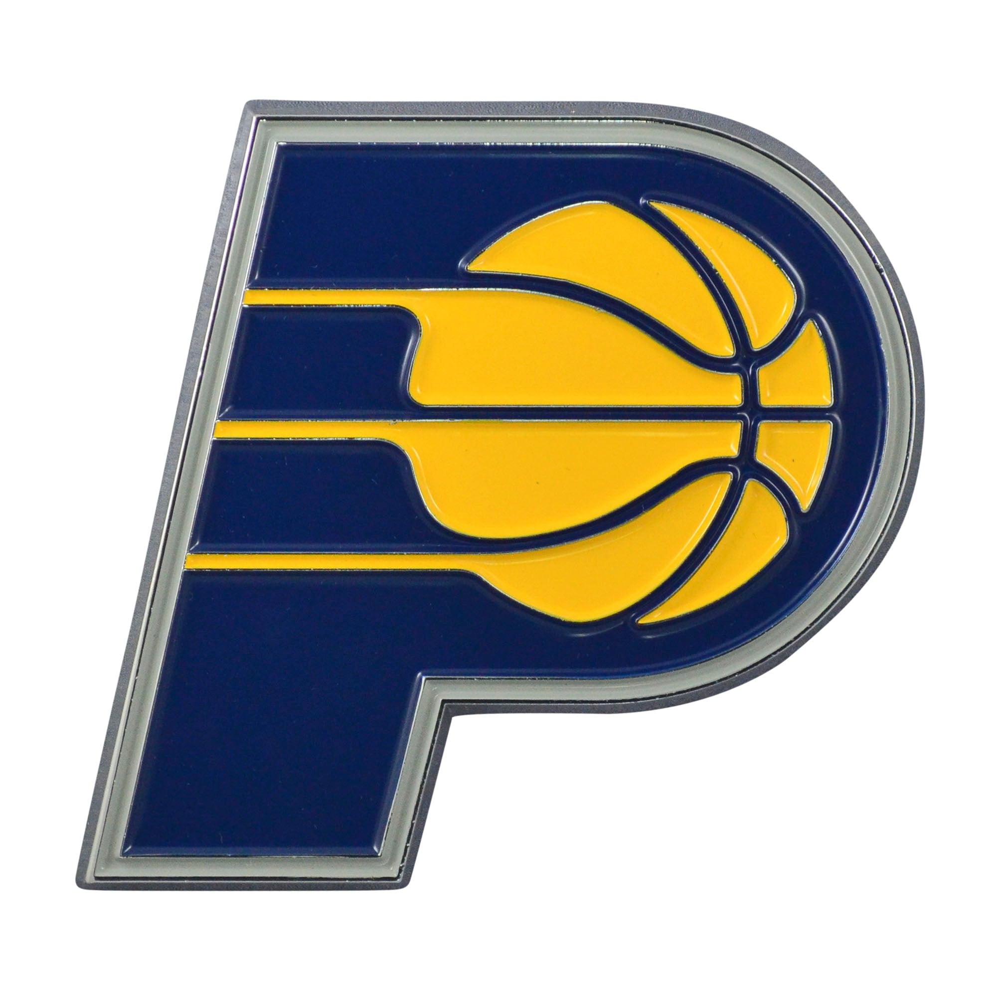 Indiana Pacers 3D Color Metal Emblem