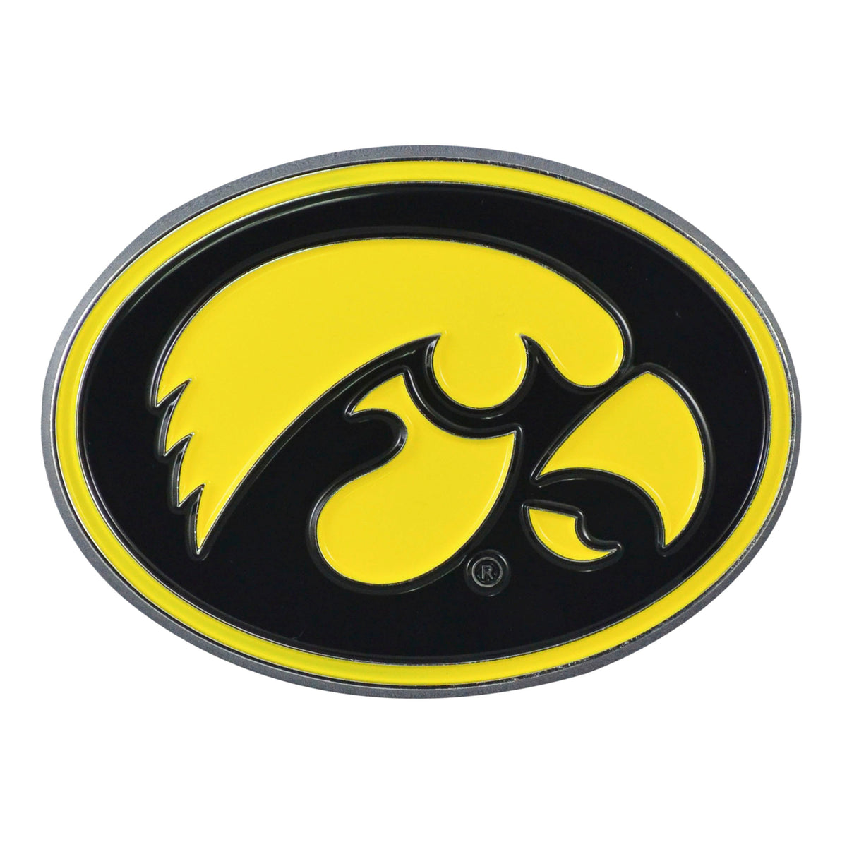 Iowa Hawkeyes 3D Color Metal Emblem