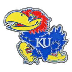 Kansas Jayhawks 3D Color Metal Emblem