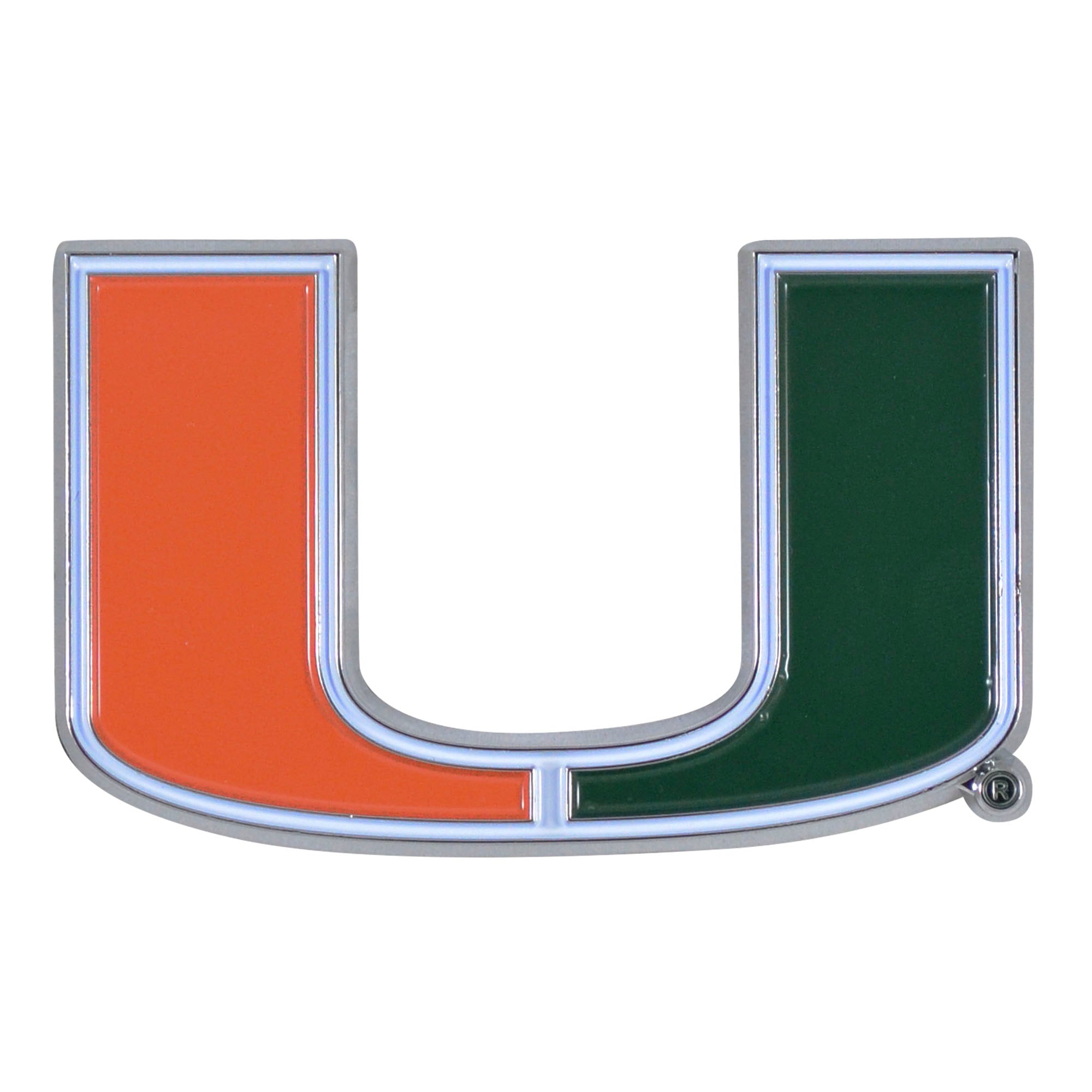 Miami Hurricanes 3D Color Metal Emblem