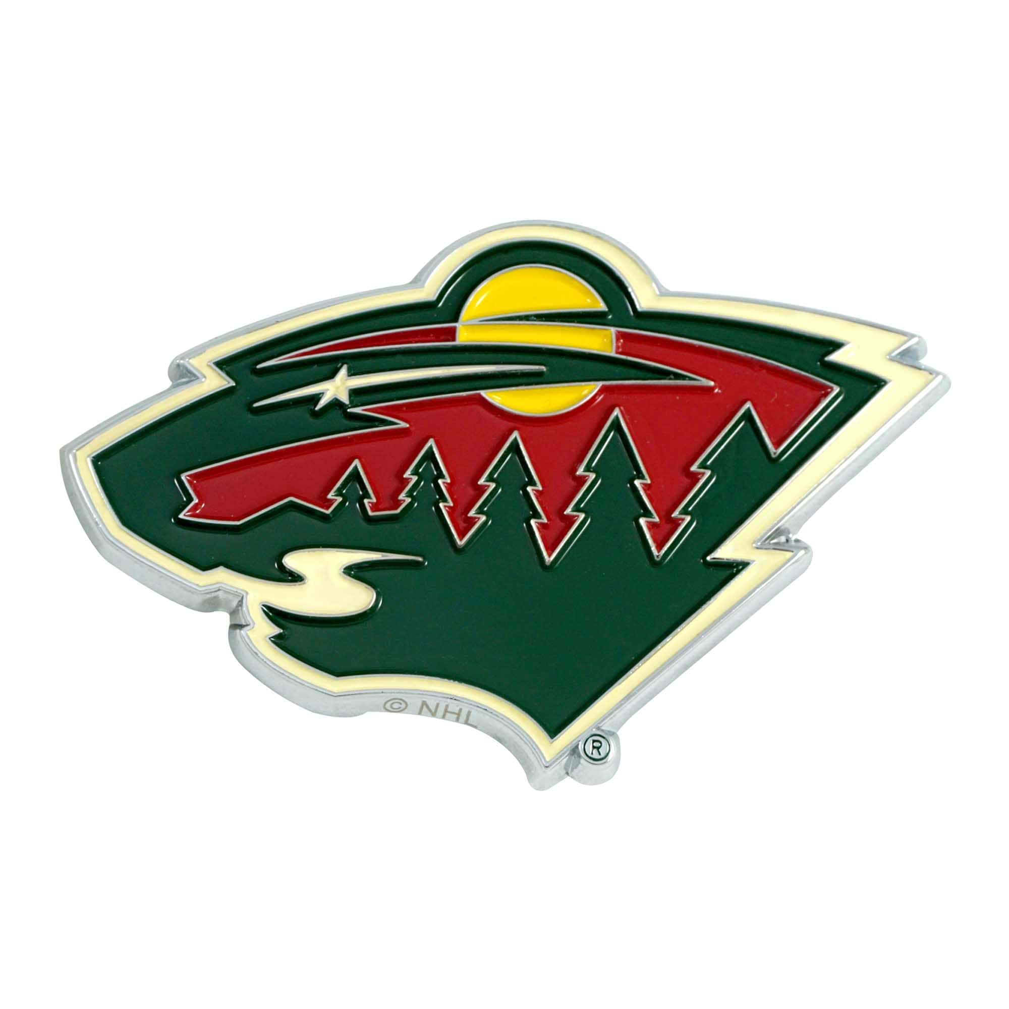 Minnesota Wild 3D Color Metal Emblem