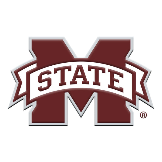 Mississippi State Bulldogs 3D Color Metal Emblem