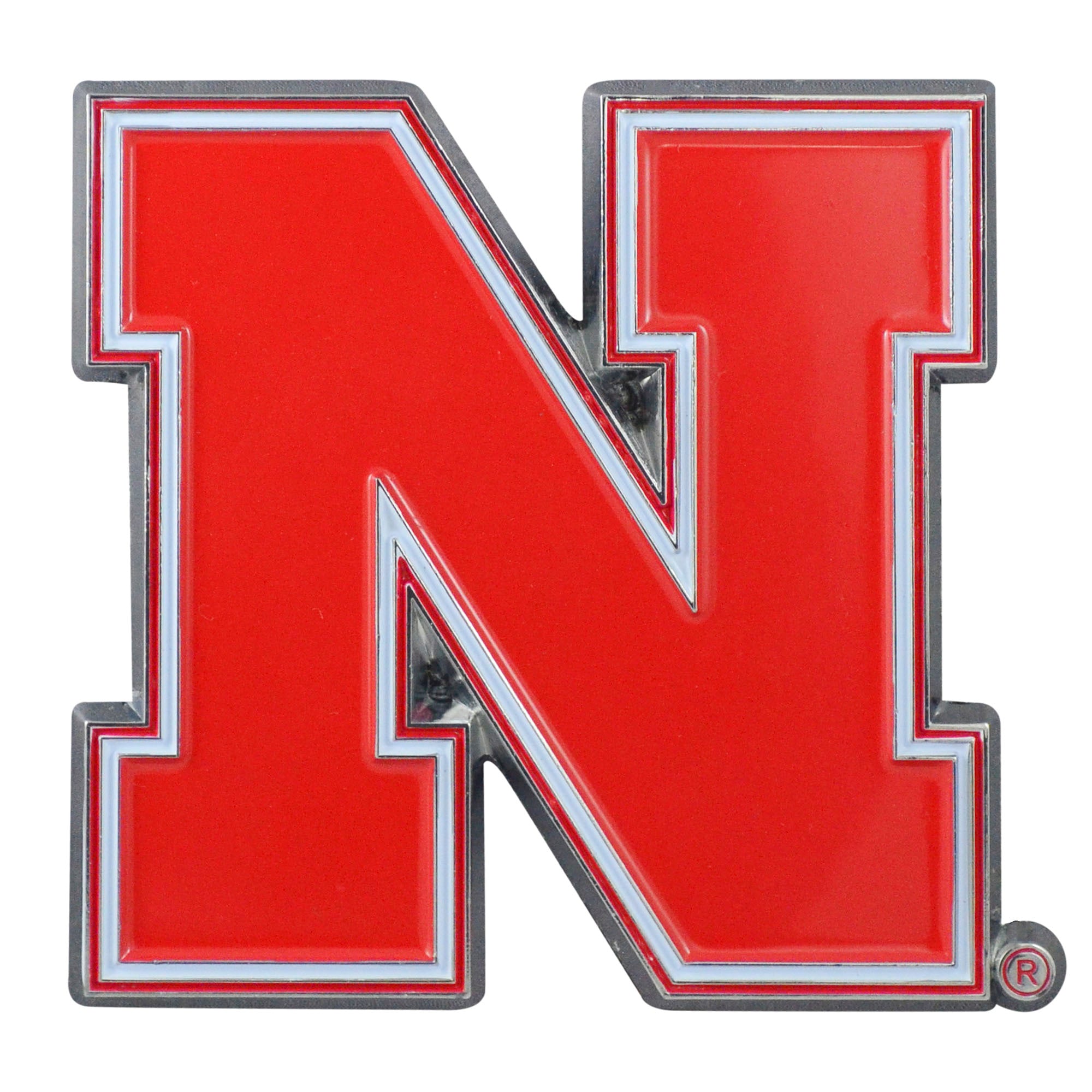 Nebraska Cornhuskers 3D Color Metal Emblem