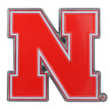 Nebraska Cornhuskers 3D Color Metal Emblem