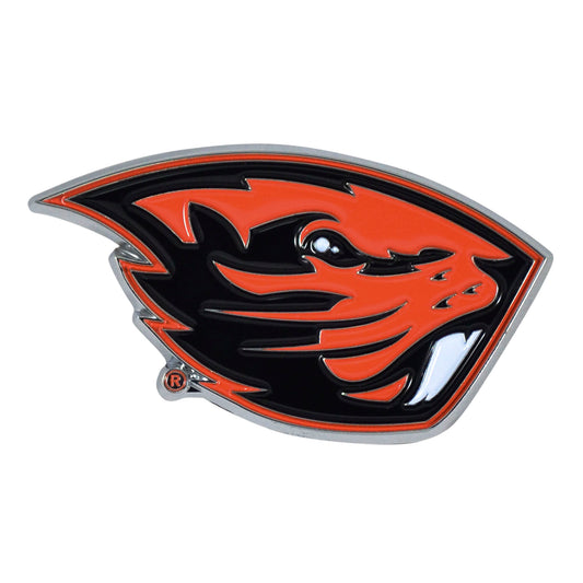 Oregon State Beavers 3D Color Metal Emblem