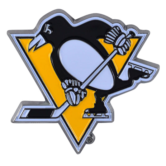 Pittsburgh Penguins 3D Color Metal Emblem