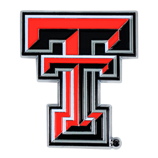 Texas Tech Red Raiders 3D Color Metal Emblem