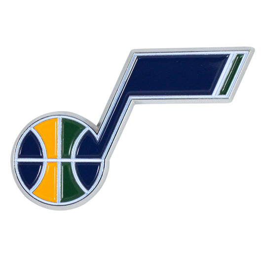 Utah Jazz 3D Color Metal Emblem