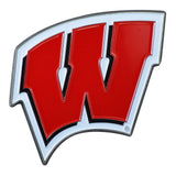 Wisconsin Badgers 3D Color Metal Emblem