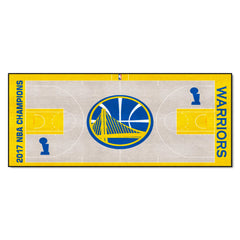 Golden State Warriors 2017 NBA Champions Court Runner Rug - 24in. x 44in.