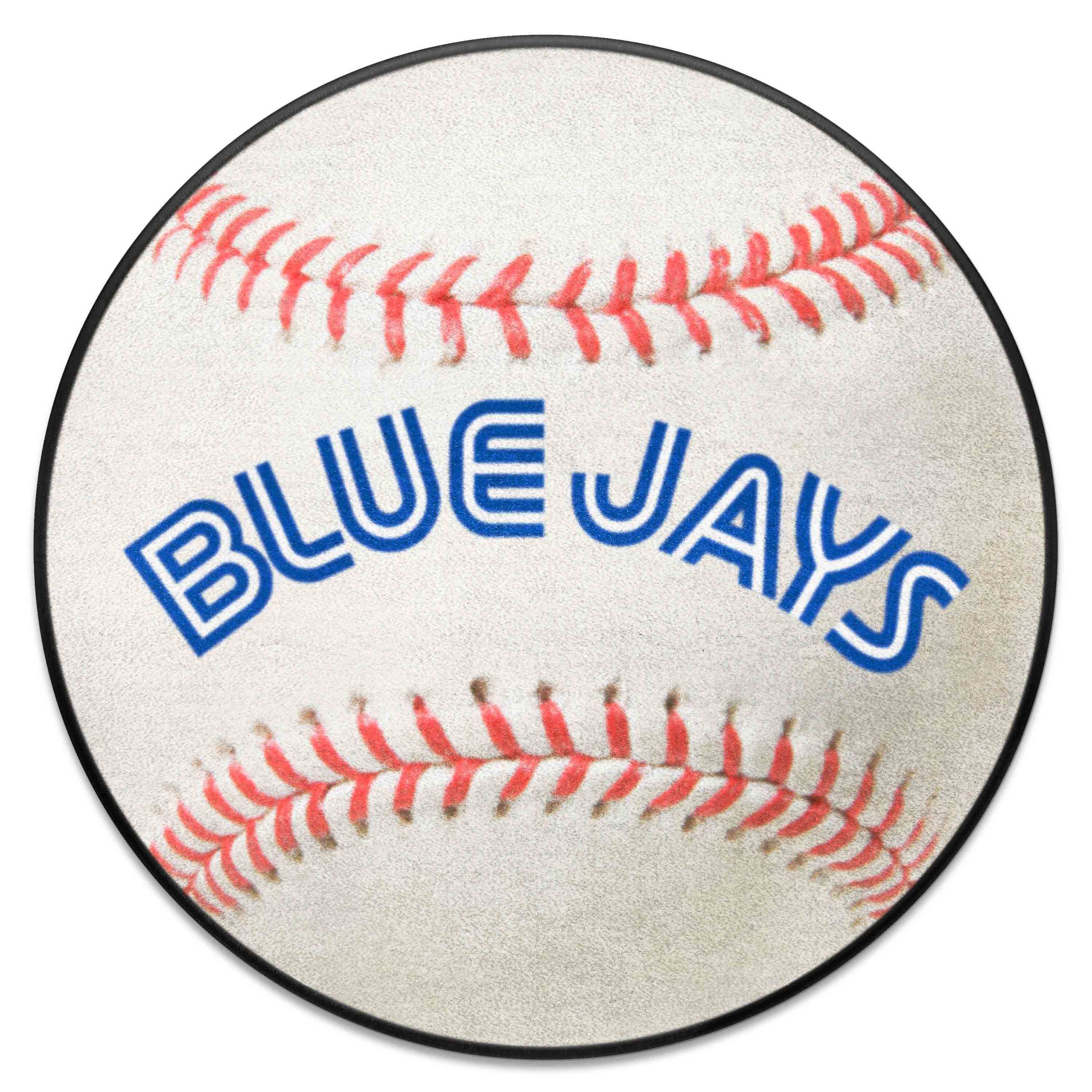 Toronto Blue Jays Baseball Rug - 27in. Diameter