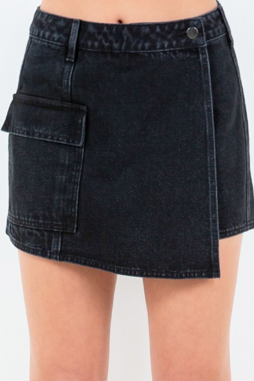 American Bazi Cargo Pocket Mini Skort - Trendsi