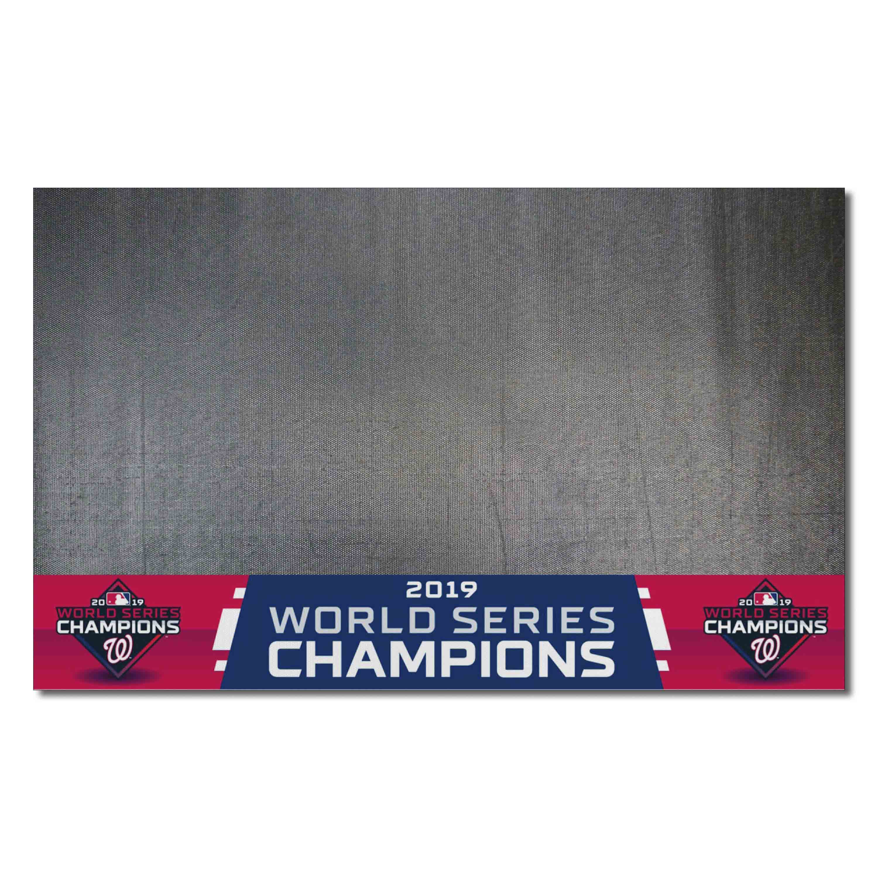 Washington Nationals 2019 World Series Champions Vinyl Grill Mat - 26in. x 42in.