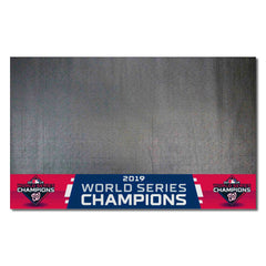 Washington Nationals 2019 World Series Champions Vinyl Grill Mat - 26in. x 42in.