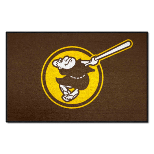 San Diego Padres Starter Mat Accent Rug - 19in. x 30in.