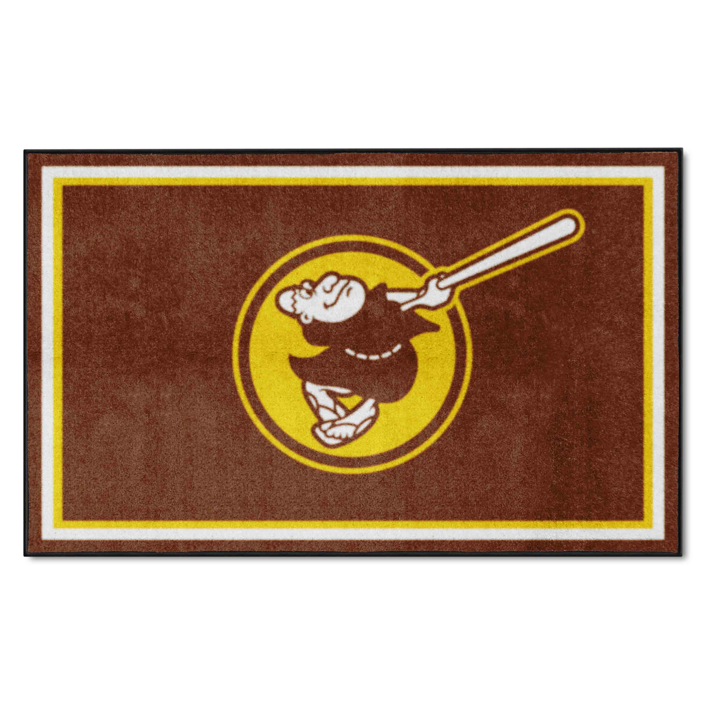 San Diego Padres 4ft. x 6ft. Plush Area Rug