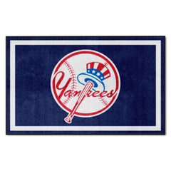 New York Yankees 4ft. x 6ft. Plush Area Rug - New York Yankees