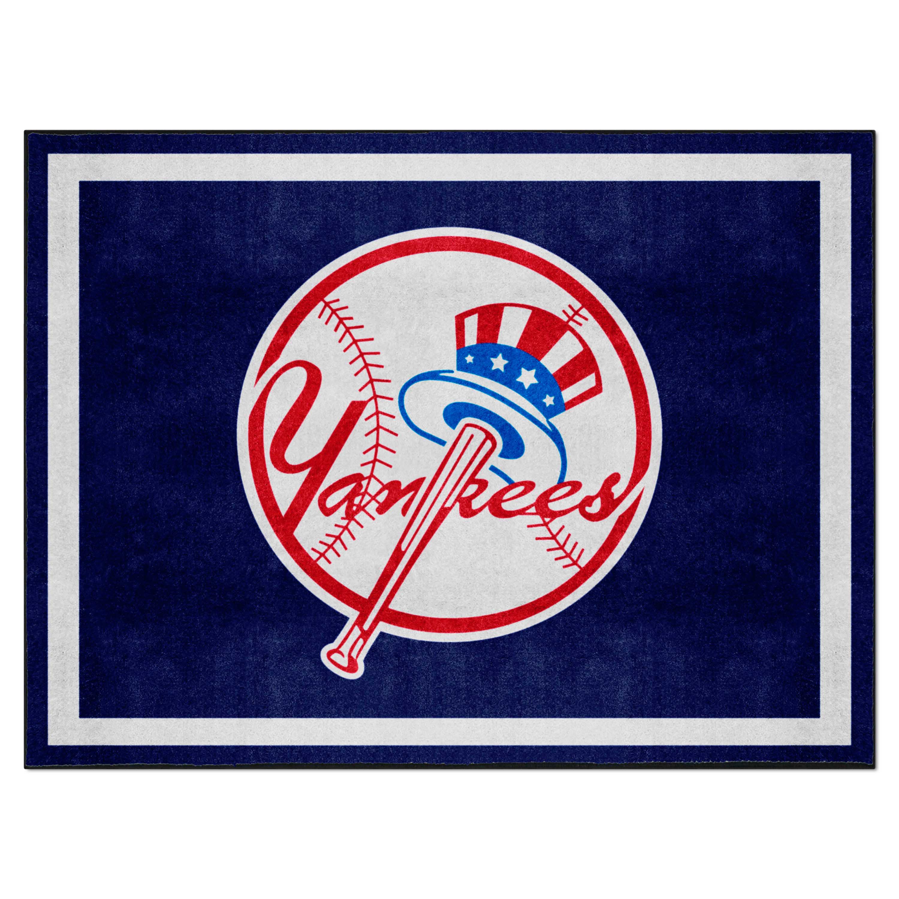 New York Yankees 8ft. x 10 ft. Plush Area Rug