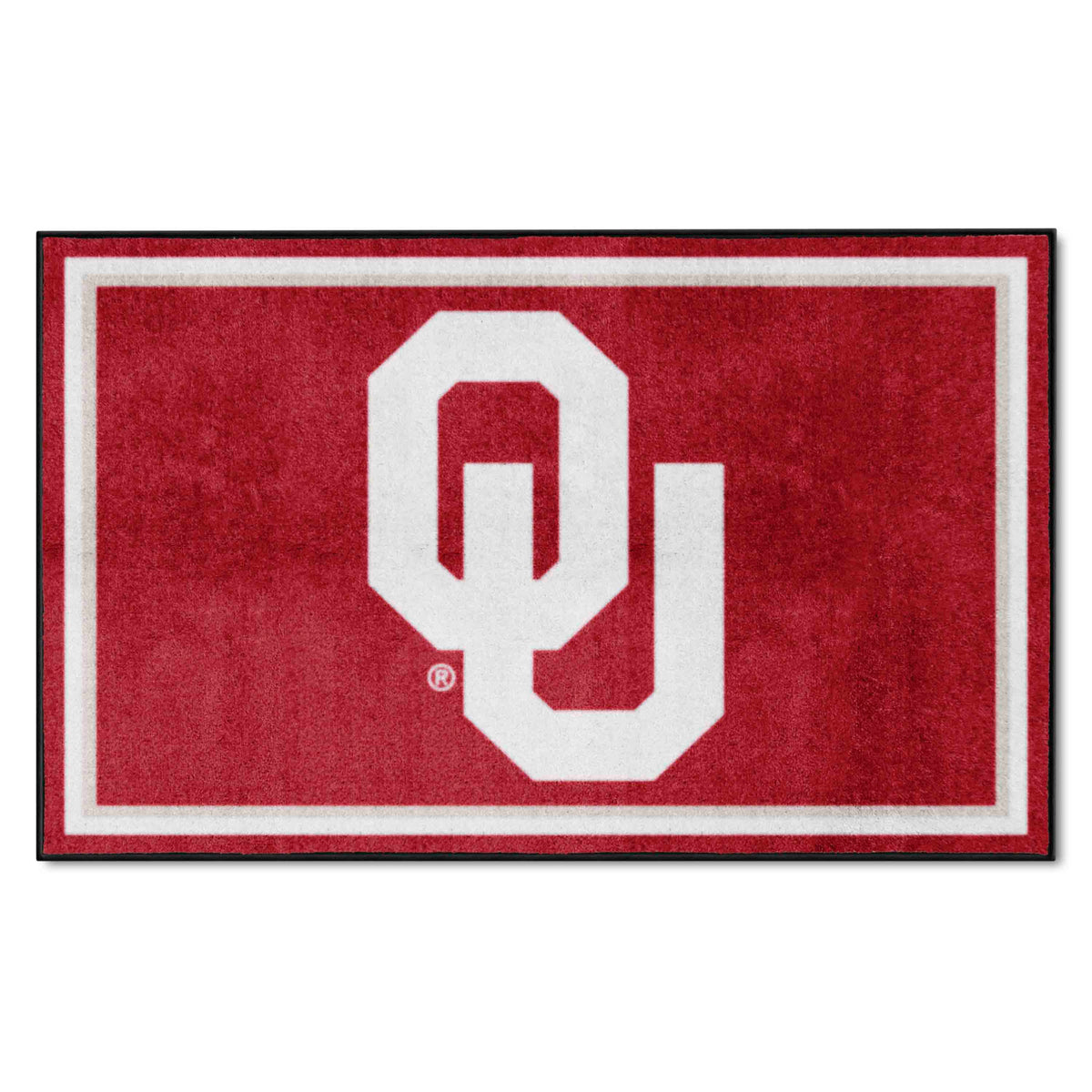 Oklahoma Sooners 4ft. x 6ft. Plush Area Rug - Oklahoma