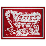 Oklahoma Sooners 8ft. x 10 ft. Plush Area Rug