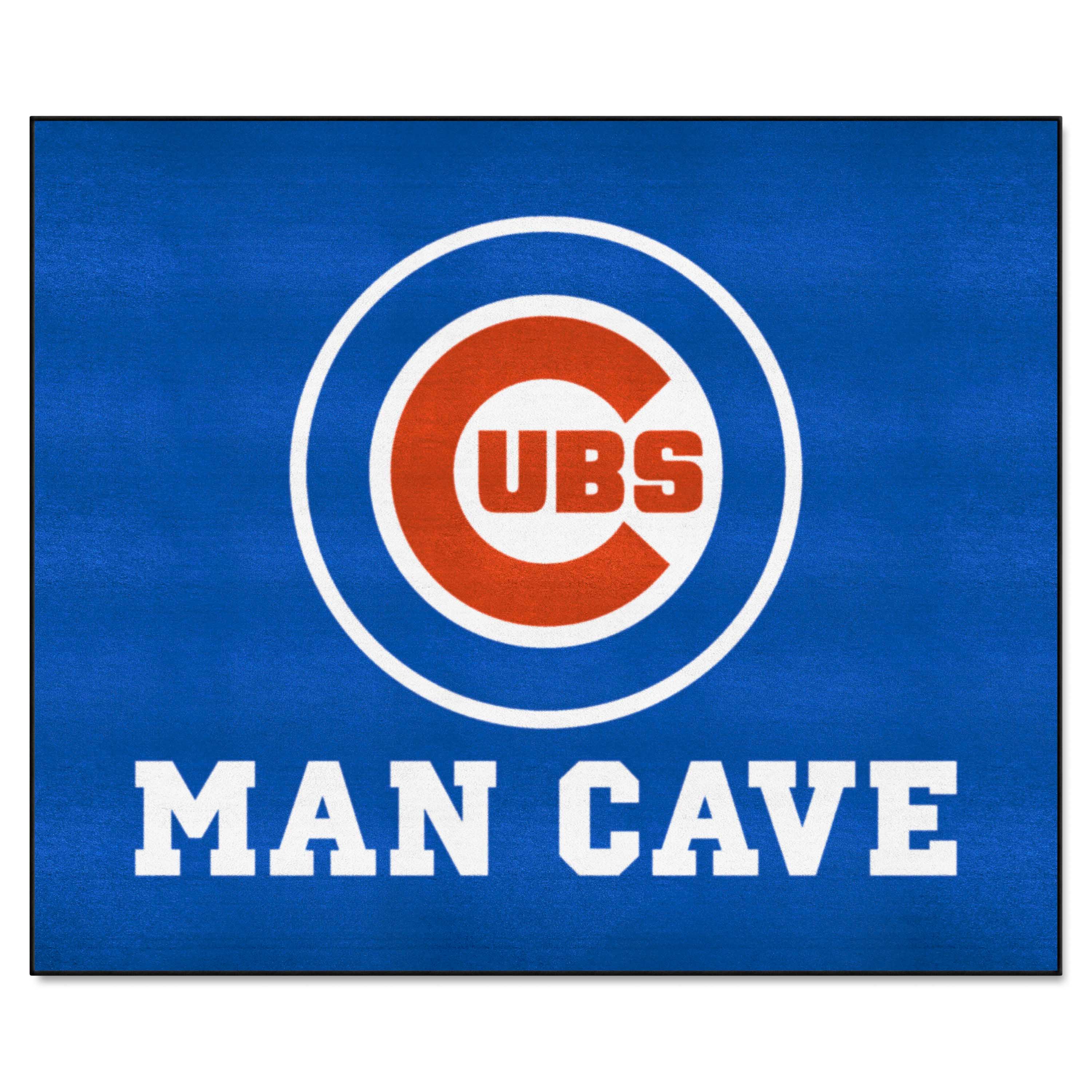 Chicago Cubs Man Cave Tailgater Rug - 5ft. x 6ft. - Chicago Cubs