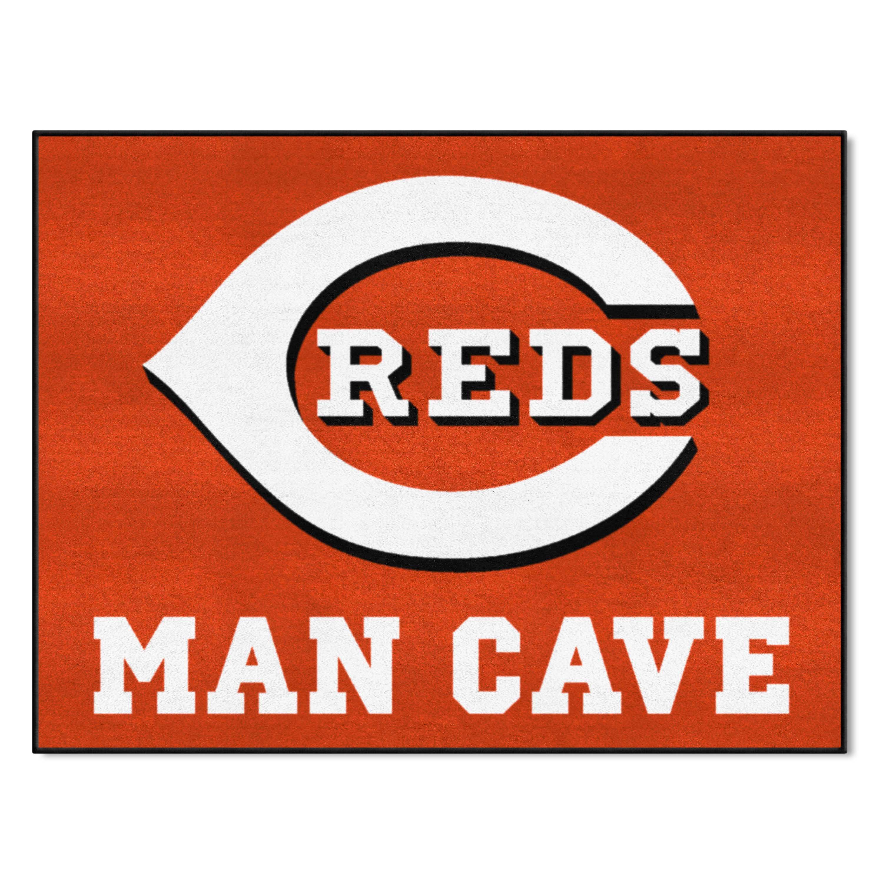 Cincinnati Reds Man Cave All-Star Rug - 34 in. x 42.5 in. - Cincinnati Reds