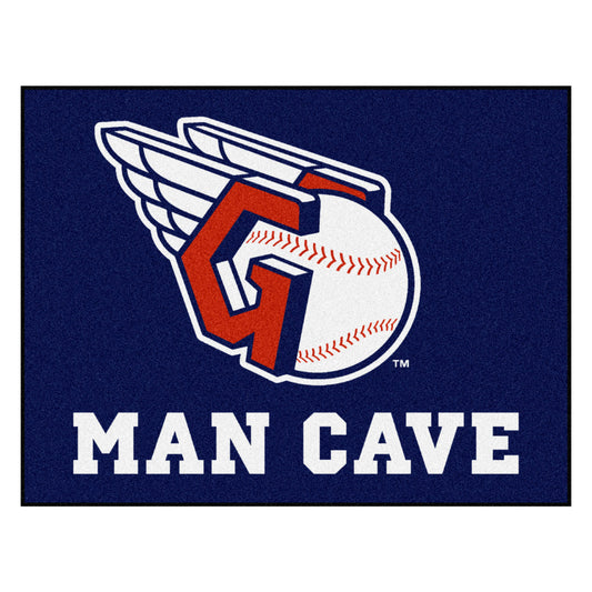 Cleveland Guardians Man Cave All-Star Rug - 34 in. x 42.5 in. - Cleveland Guardians