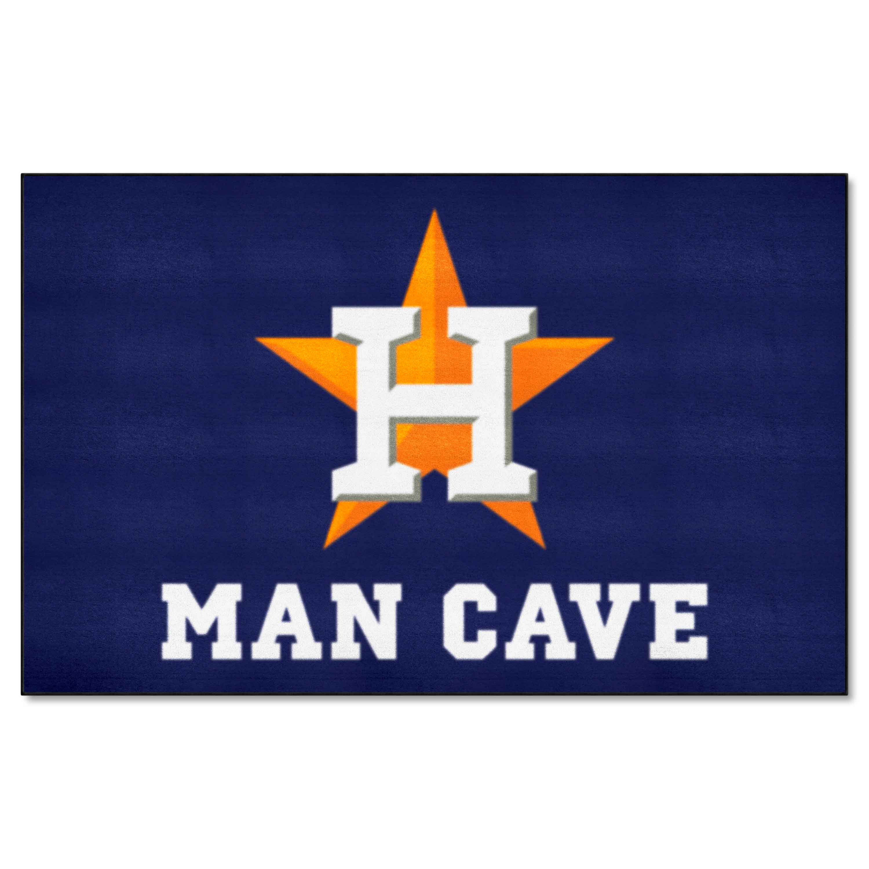 Houston Astros Man Cave Ulti-Mat Rug - 5ft. x 8ft.