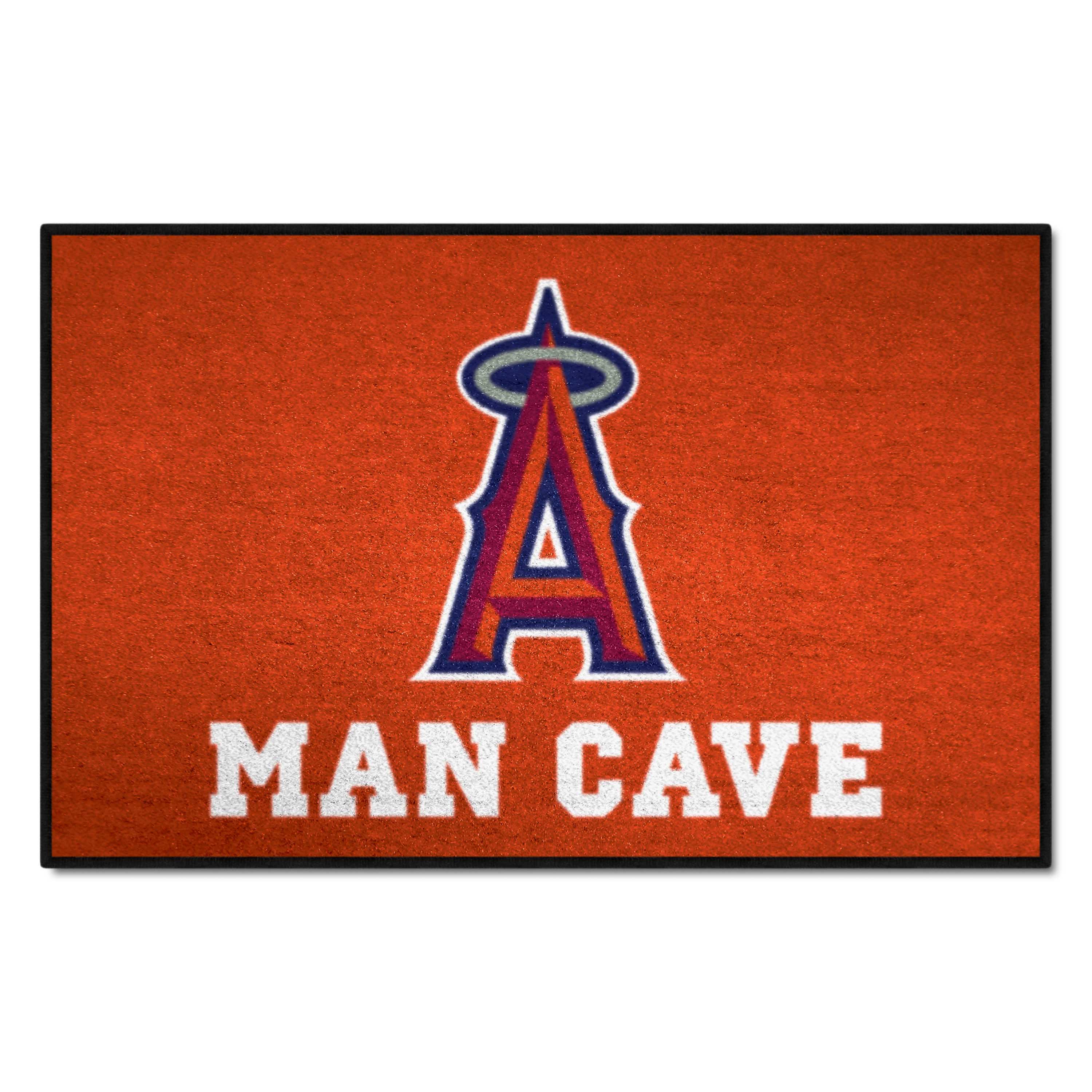 Los Angeles Angels Man Cave Starter Mat Accent Rug - 19in. x 30in.