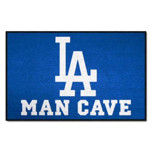 Los Angeles Dodgers Man Cave Starter Mat Accent Rug - 19in. x 30in.