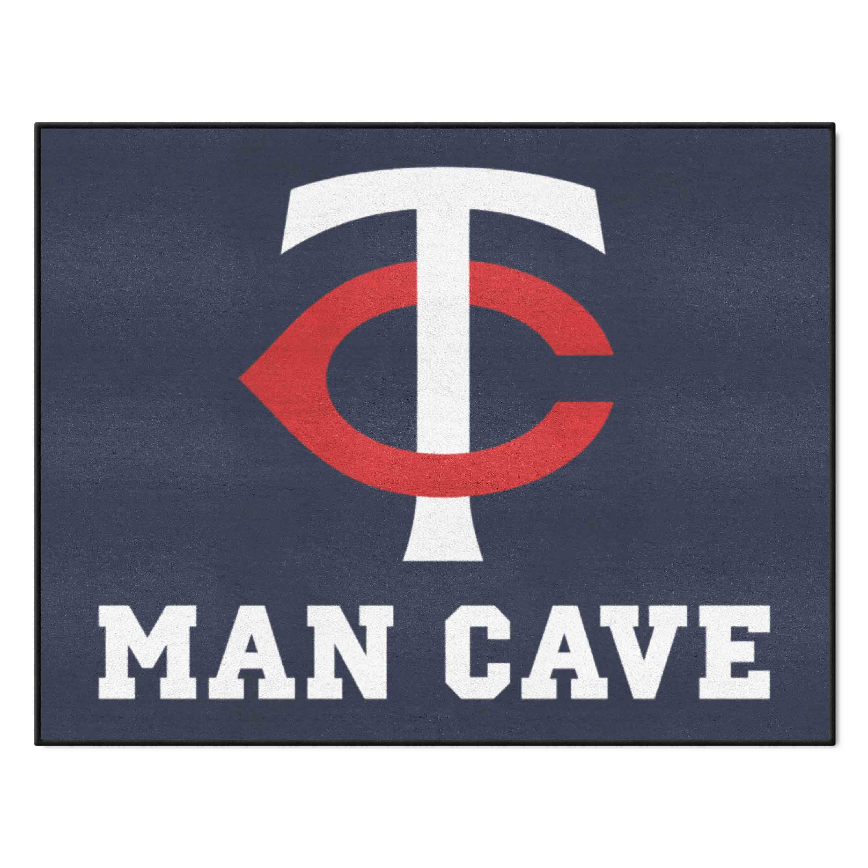 Minnesota Twins Man Cave All-Star Rug - 34 in. x 42.5 in. - Minnesota Twins