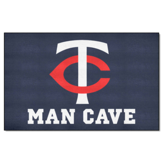 Minnesota Twins Man Cave Ulti-Mat Rug - 5ft. x 8ft.